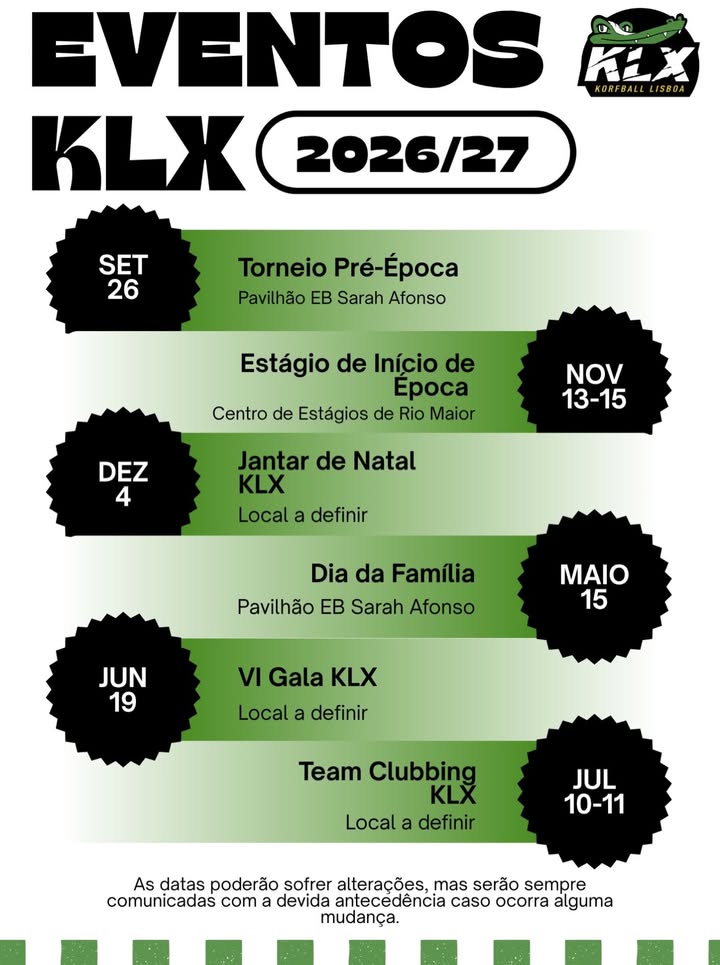 Clube Korfball de Lisboa - KLX